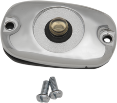 1731-0542 - DRAG SPECIALTIES Rear Master Cylinder Cover - Chrome 76290