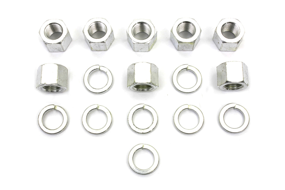 8105-16T - Zinc Plated Cylinder Base Nuts and Washers