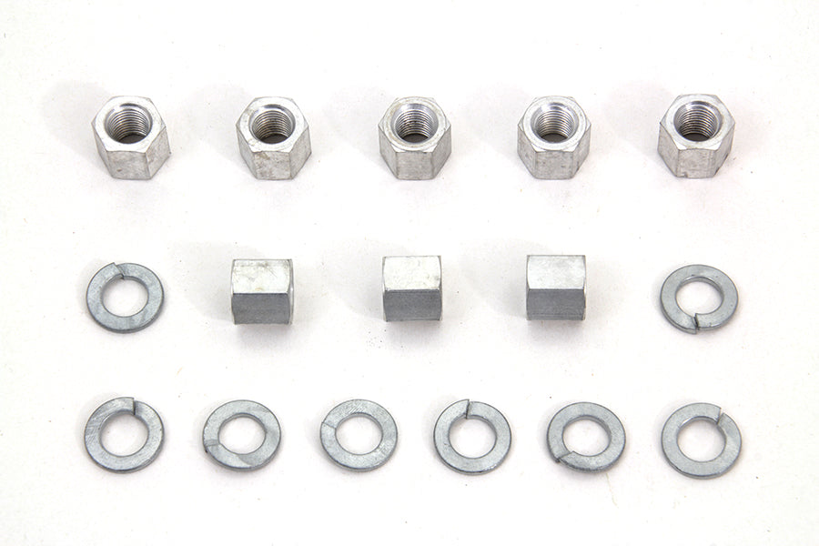 8107-16 - Cadmium Cylinder Base Nuts and Washers