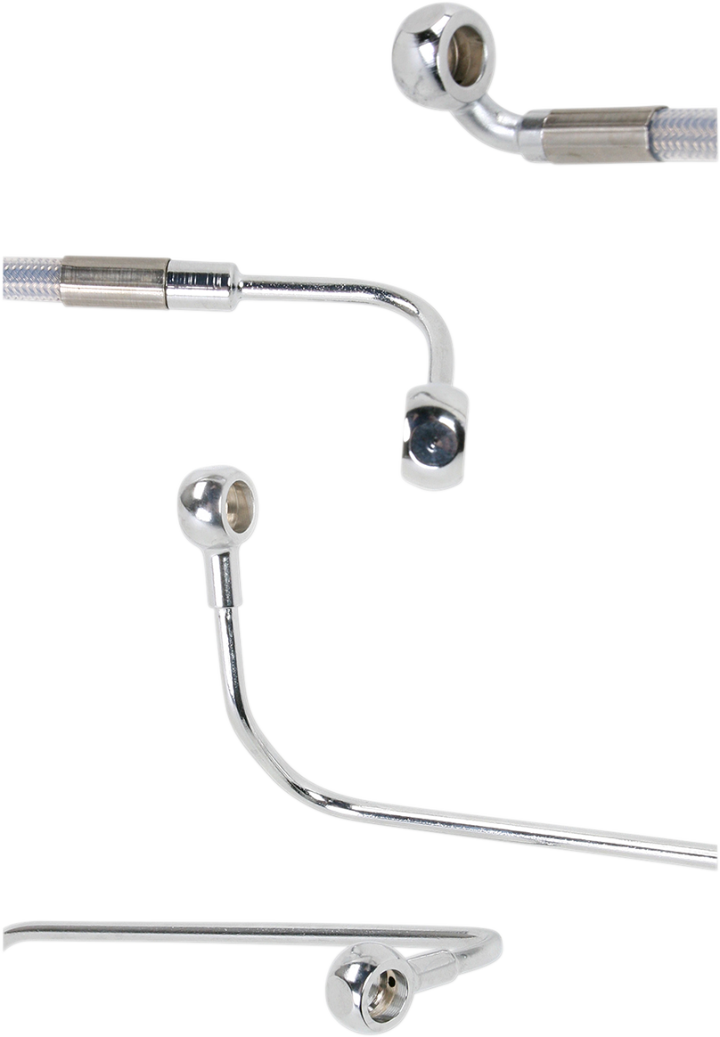 1741-2941 - DRAG SPECIALTIES Brake Line - Rear - Stainless Steel 640231