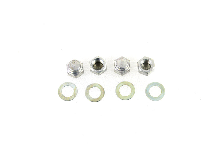 8401-8 - Rocker Shaft Cadmium End Cap Type Nuts with Washers