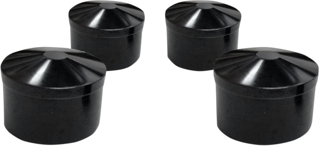 2402-0188 - AVON GRIPS Round Cover Head Bolt - Black HBC-302-ANO