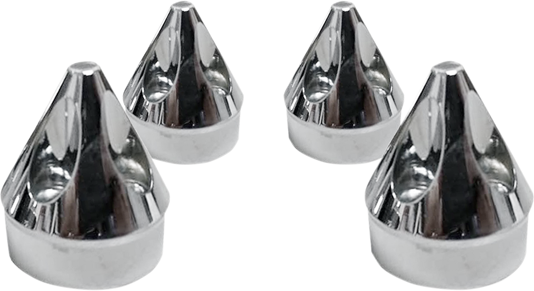2402-0191 - AVON GRIPS Spike Cover Head Bolt - Chrome HBC-303-CH-SPK