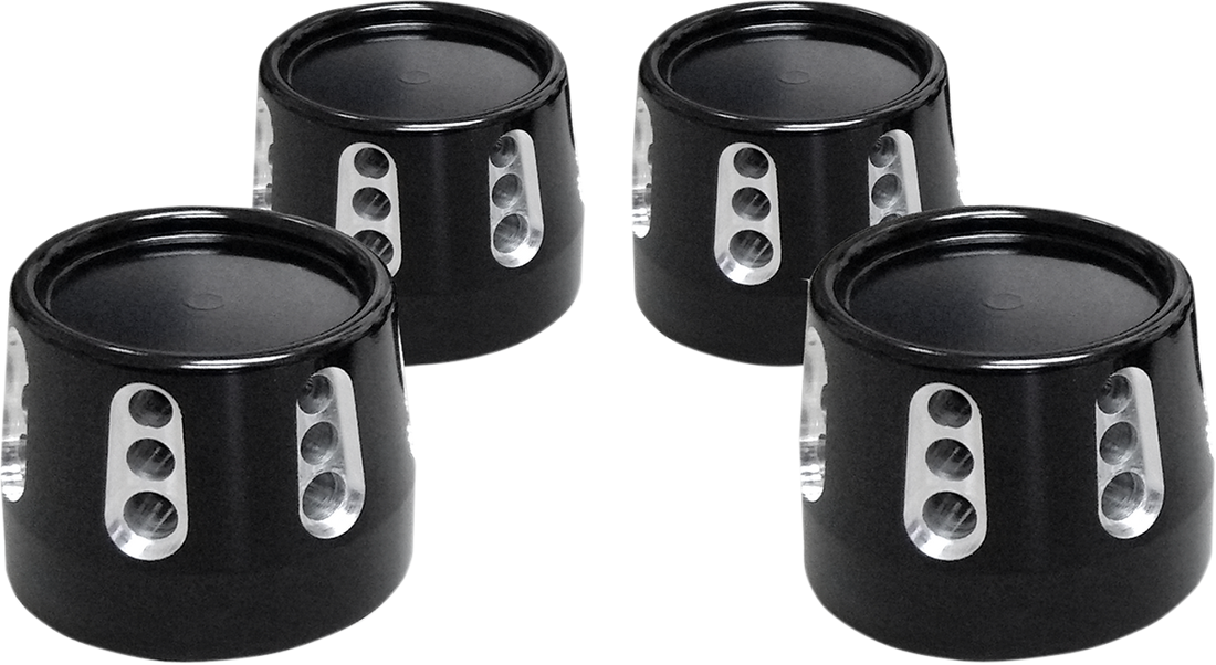 2402-0194 - AVON GRIPS Gatlin Cover Head Bolt - Black HBC-305-ANO-GAT