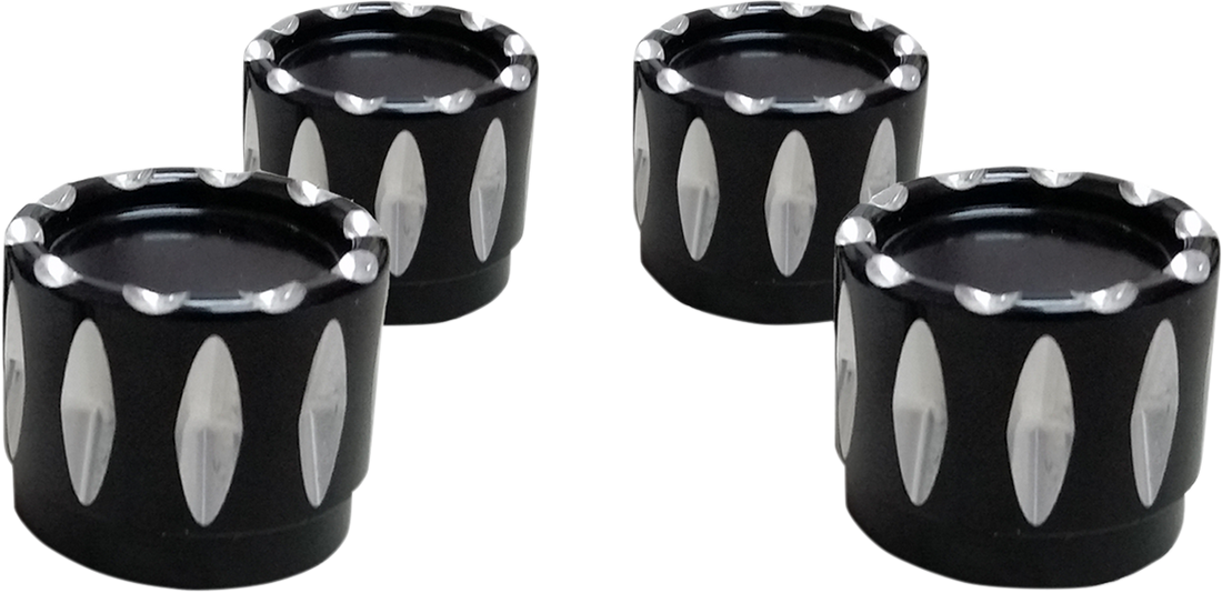 2402-0196 - AVON GRIPS Rival Cover Head Bolt - Black HBC-306-ANO-RIV
