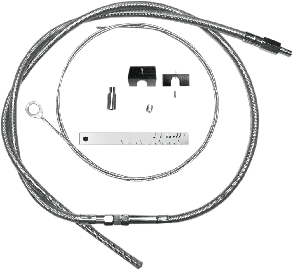 0652-1555 - MAGNUM Control Cable Kit - BYO* - Braided Stainless Steel 398253