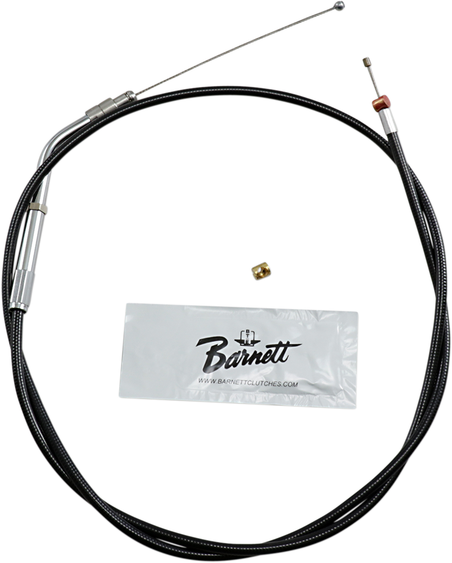 BARNETT Throttle Cable - +6" - Black 101-30-30006-06