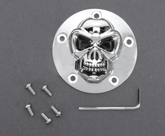 1902-0181 - DRAG SPECIALTIES Skull Points Cover - Twin Cam 30-0181-BC-222
