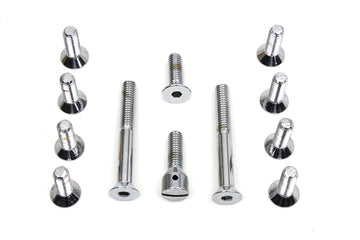 8748-12 - Transmission Top Cover Screw Kit Chrome