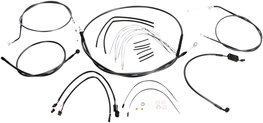 0662-0084 - MAGNUM Control Cable Kit - Black Pearl* 487673