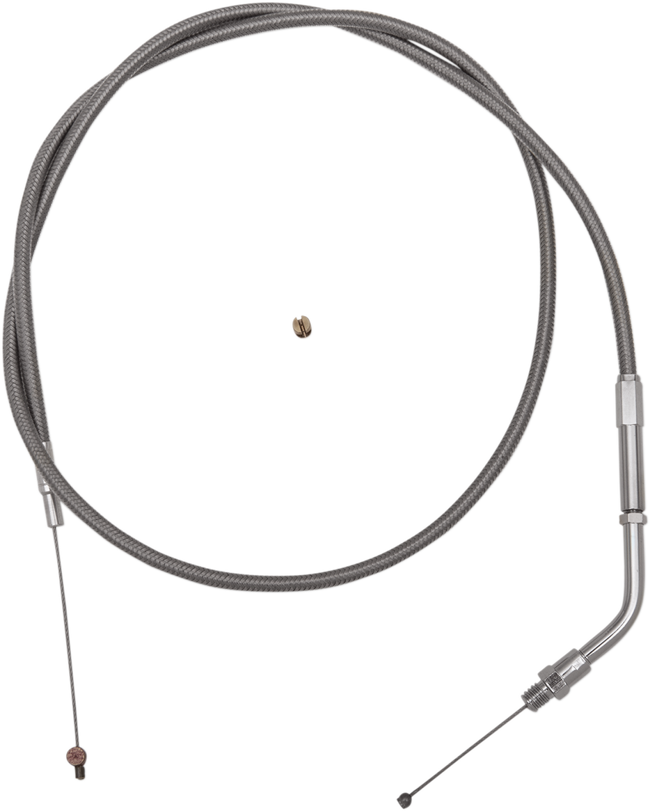 DS-224034 - BARNETT Throttle Cable - +6" - Stainless Steel 102-30-30005-06