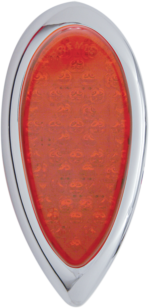 2010-1039 - PRO-ONE PERF.MFG. Taillight - Tear Drop - Red Lens 402060