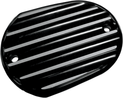 0610-0474 - JOKER MACHINE Master Cylinder Cover - Brake - Front - Finned - Black 10-380B