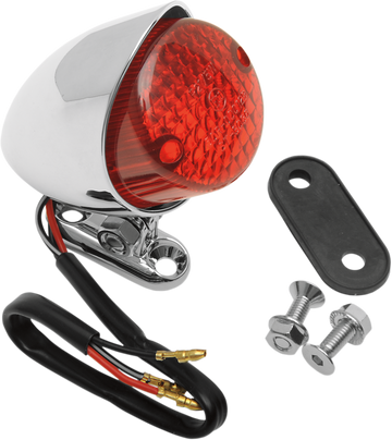 2010-0563 - DRAG SPECIALTIES Bobber Taillight - Red Lens 12-6015