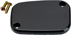 0610-0846 - JOKER MACHINE Master Cylinder Cover - Brake - Front - Smooth - Black 08-004B