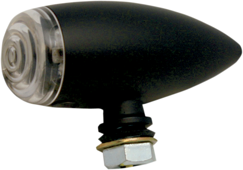 2040-0829 - PRO-ONE PERF.MFG. Bullet Marker Light - Black/Smooth 400370B