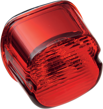 2010-0799 - DRAG SPECIALTIES Laydown Taillight Lens - Red 12-0416A