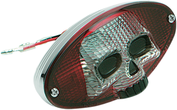 2010-0823 - DRAG SPECIALTIES Replacement Lens - Skull Face 12-0403RC-L
