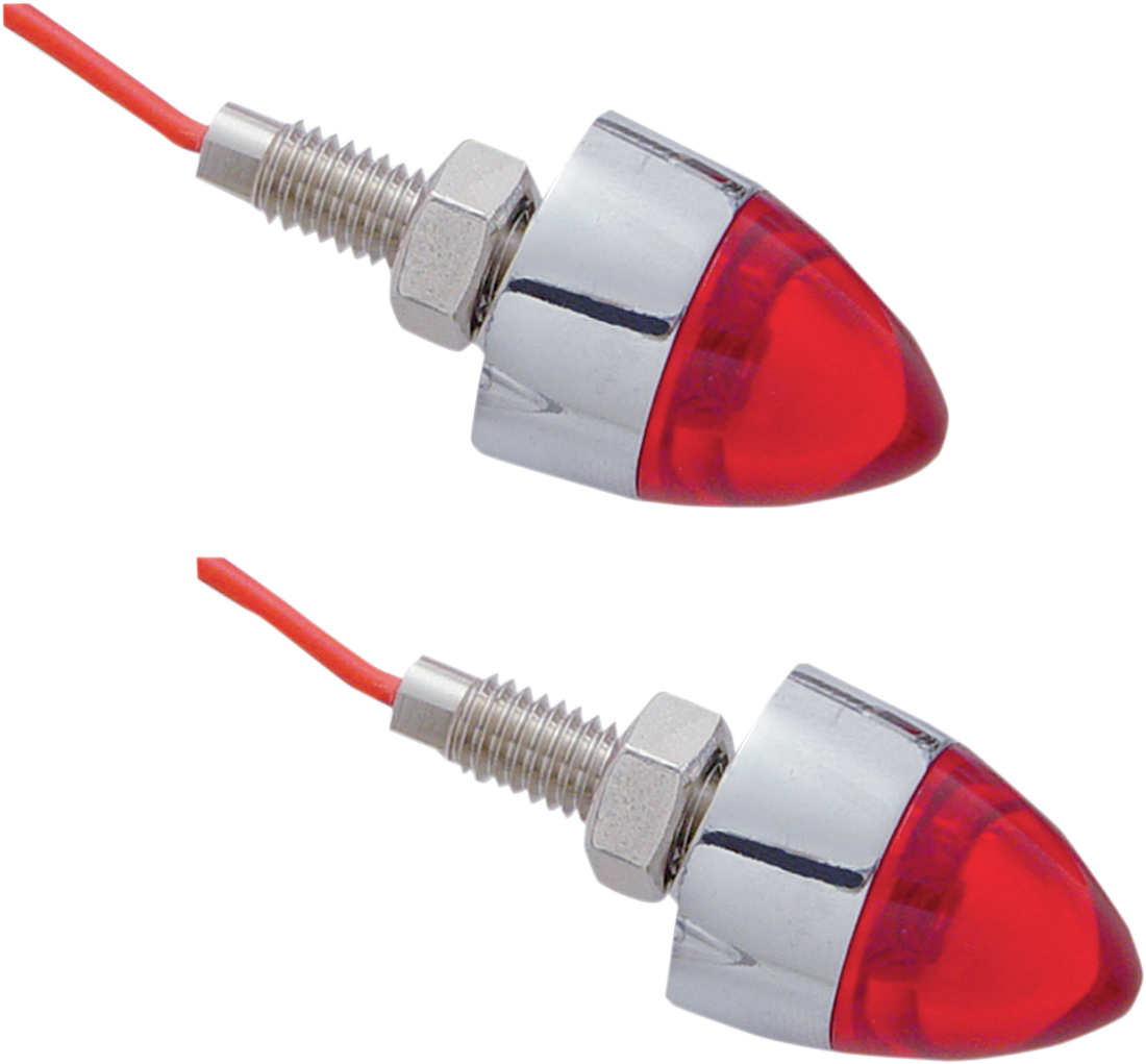 2040-1231 - PRO-ONE PERF.MFG. Bullet Mini Marker Lights - Red 402270