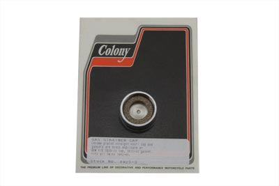 8925-3 - Fuel Filter Strainer Cap Chrome