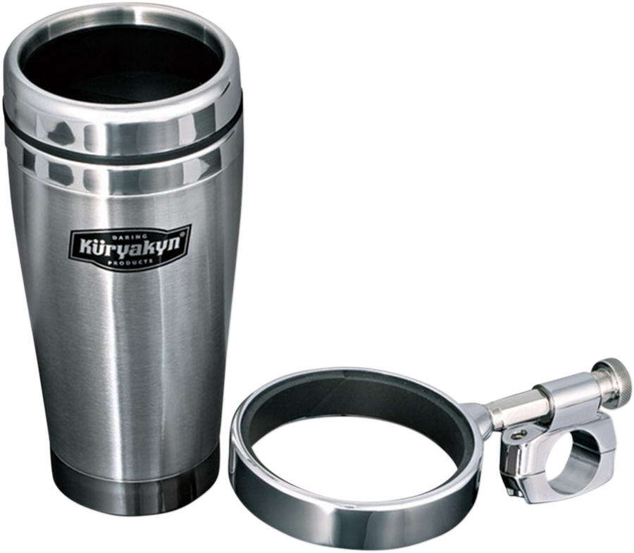 0603-0403 - KURYAKYN Drink Holder w/ Mug - 1" Mount 1464