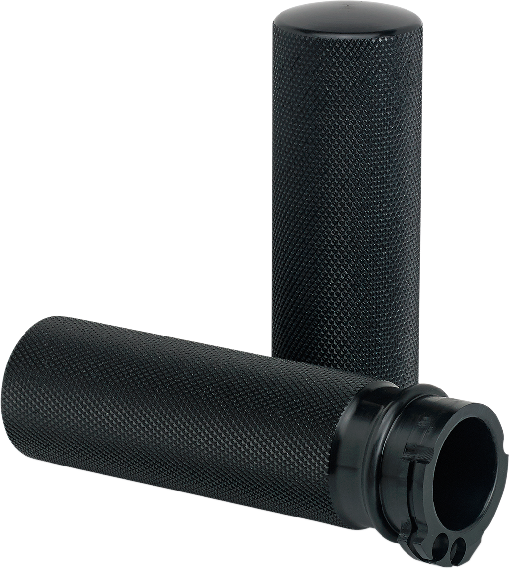 0630-2123 - JOKER MACHINE Grips - Knurled - Cable - Black 03-93-1