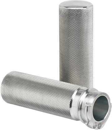0630-2124 - JOKER MACHINE Grips - Knurled - Cable - Raw 03-93-4