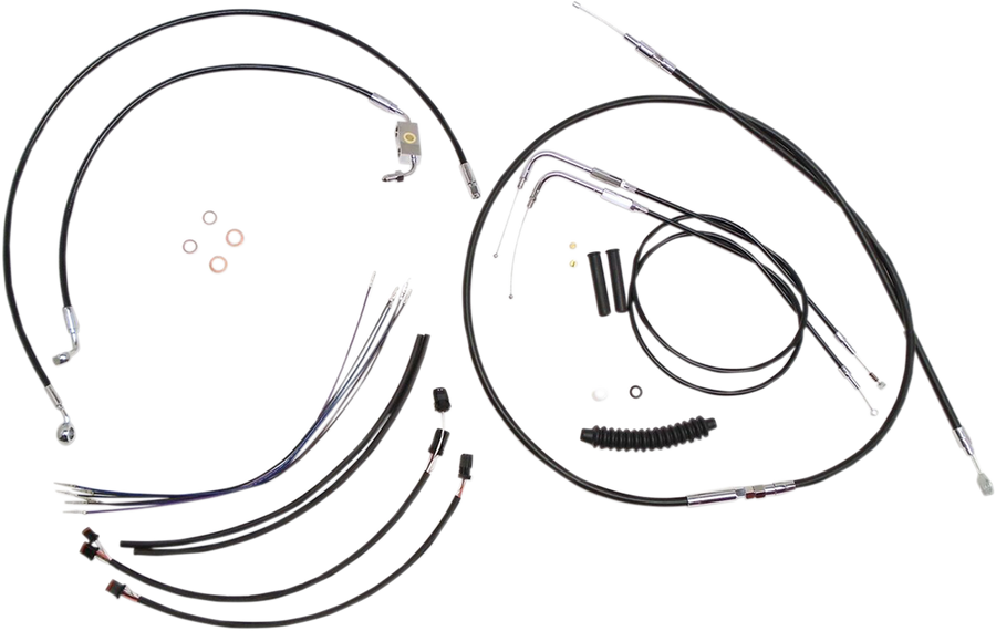 0662-0291 - MAGNUM Control Cable Kit - XR - Black 489141