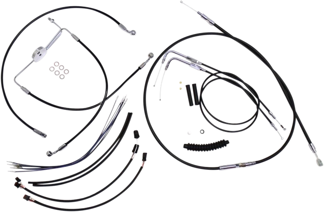 0662-0296 - MAGNUM Control Cable Kit - XR - Black 489202
