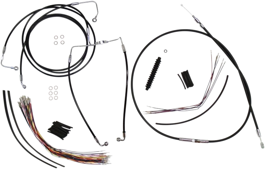 0662-0302 - MAGNUM Control Cable Kit - XR - Black 489311