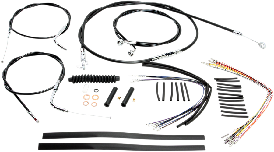 0662-0312 - MAGNUM Control Cable Kit - XR - Black 489381
