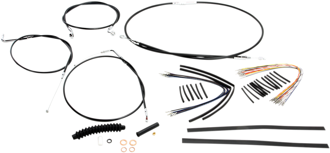 0662-0313 - MAGNUM Control Cable Kit - XR - Black 489441