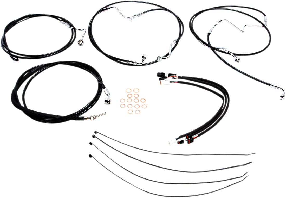0662-0320 - MAGNUM Control Cable Kit - XR - Black 489692