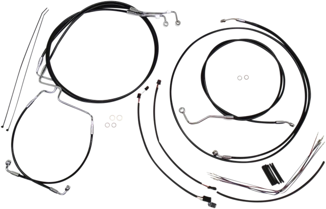 0662-0326 - MAGNUM Control Cable Kit - XR - Black 489871