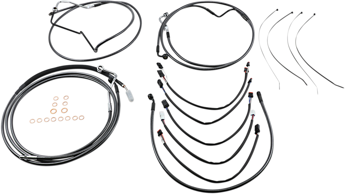 0662-0505 - MAGNUM Control Cable Kit - Black Pearl* 487412