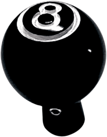 0657-0011 - JOKER MACHINE Choke Knob - Eight Ball - Black 02-59
