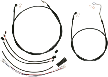 0662-0515 - MAGNUM Control Cable Kit - XR - Black 486351