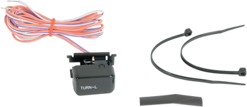 2106-0085 - DRAG SPECIALTIES Switch Kit - Left-Side - Turn Signal - Black H18-0333B-L