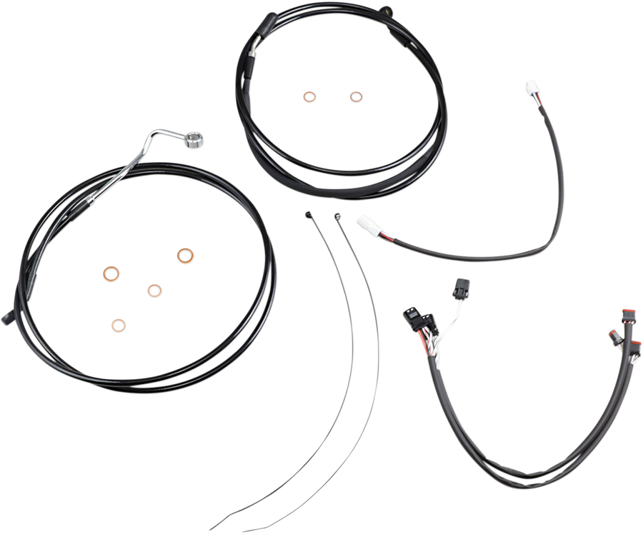 0662-0530 - MAGNUM Control Cable Kit - XR - Black 486881
