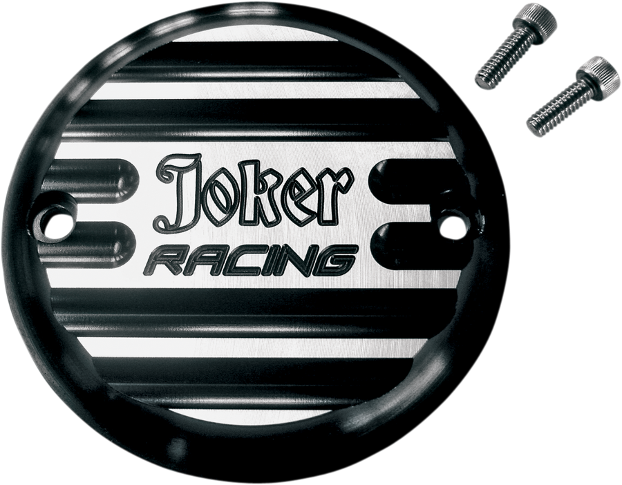 0940-0898 - JOKER MACHINE Points Cover - Black/Chrome 02-98JFB