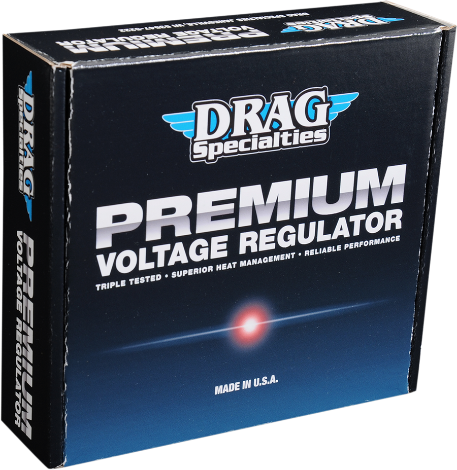 2112-0793 - DRAG SPECIALTIES Regulator - FLT '09-'16 - Black 74505-09