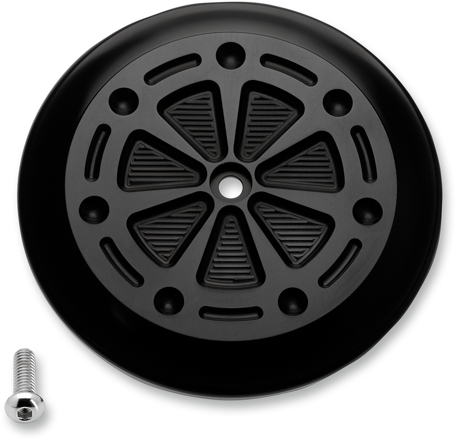 1014-0261 - JOKER MACHINE Techno Air Cleaner Cover - Black 02-223-1