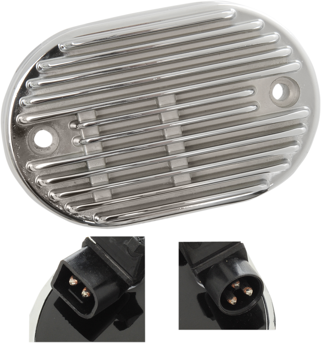 2112-0805 - DRAG SPECIALTIES Regulator - FX/FLST '08-'10 - Chrome 74610-08