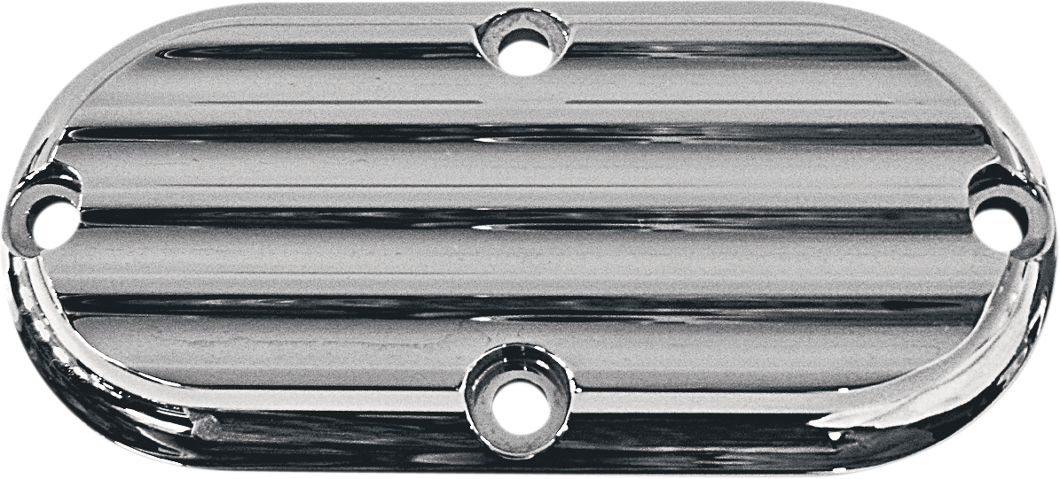 1107-0108 - JOKER MACHINE Inspection Cover - Chrome - Finned 06-95FN ...