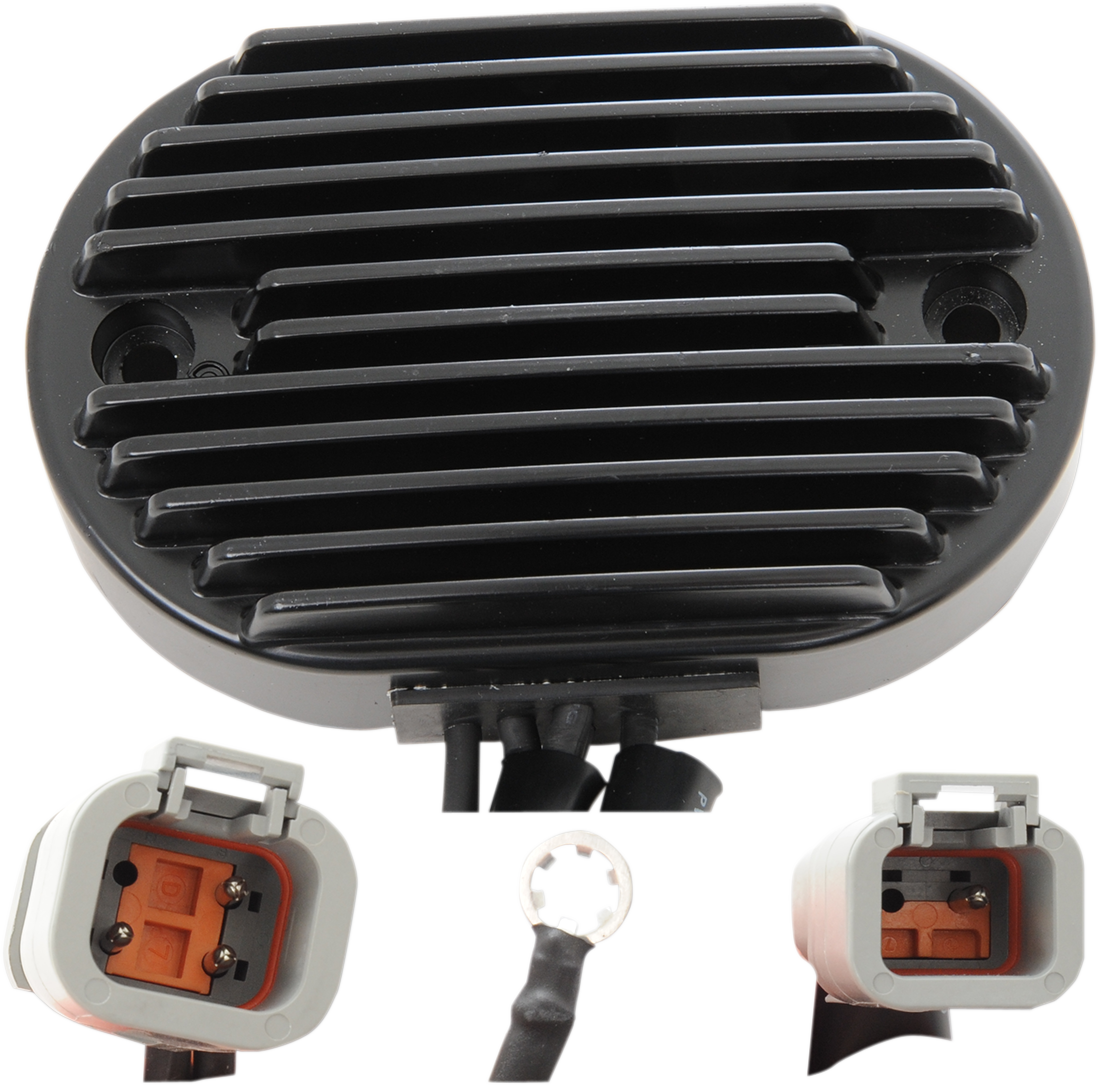 2112-0809 - DRAG SPECIALTIES Regulator - FX/FLST - '07 - Black 74540-07
