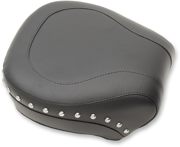 0802-0455 - MUSTANG Wide Rear Seat - Studded - Black - FXST 75095