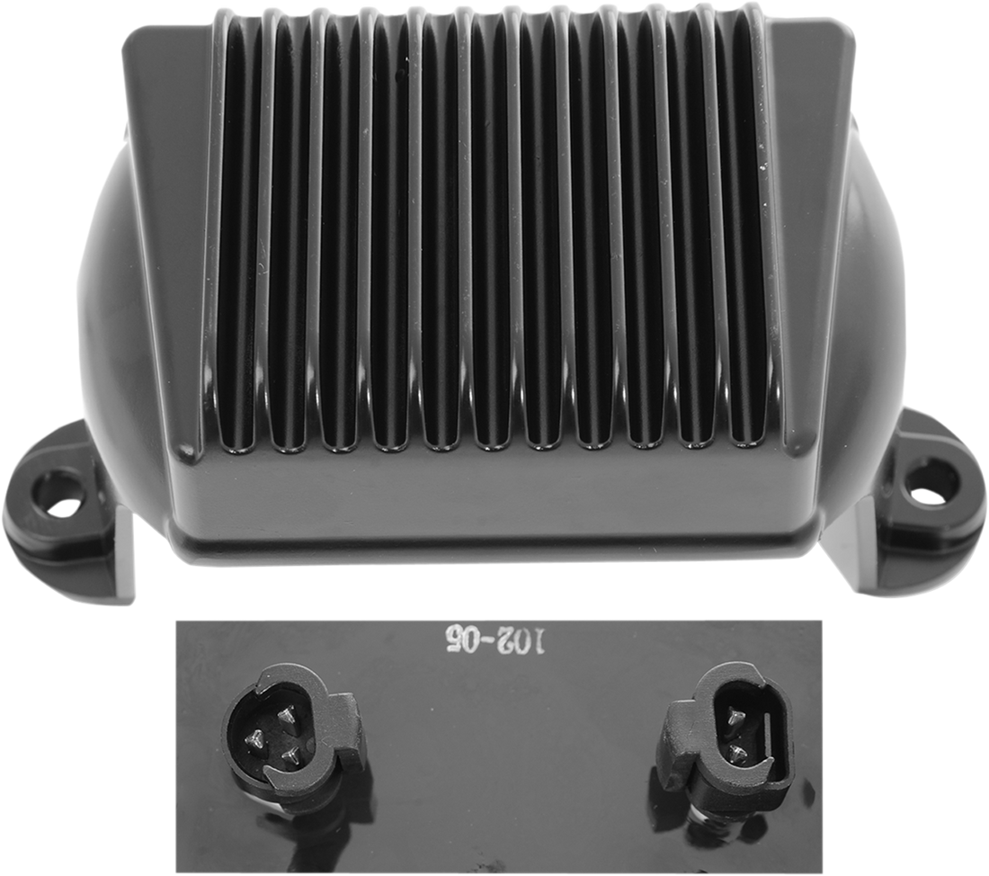 2112-1038 - DRAG SPECIALTIES Regulator - FL '06-'08 - Black 74505-06BLK