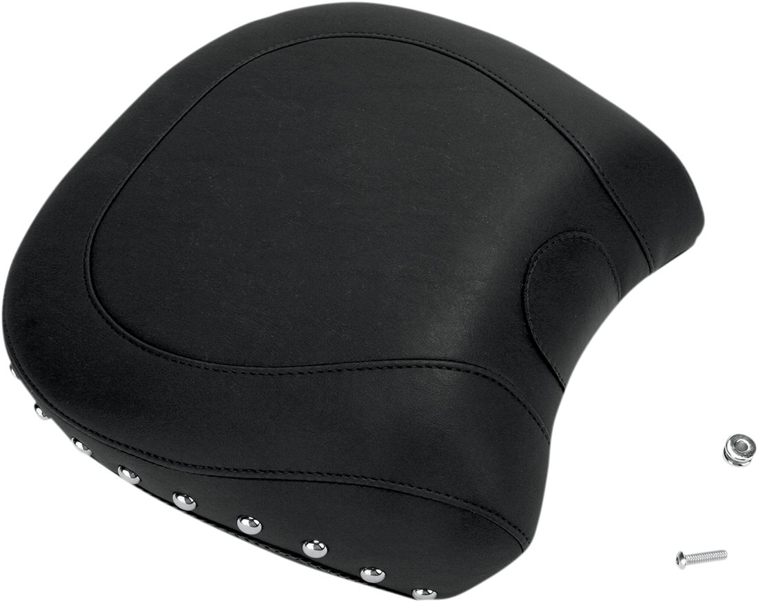 0802-0535 - MUSTANG Wide Rear Seat - Studded - Black - Softail 79533