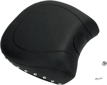 0802-0535 - MUSTANG Wide Rear Seat - Studded - Black - Softail 79533