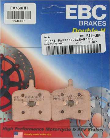 1721-0807 - EBC HH Brake Pads - FA460HH FA460HH